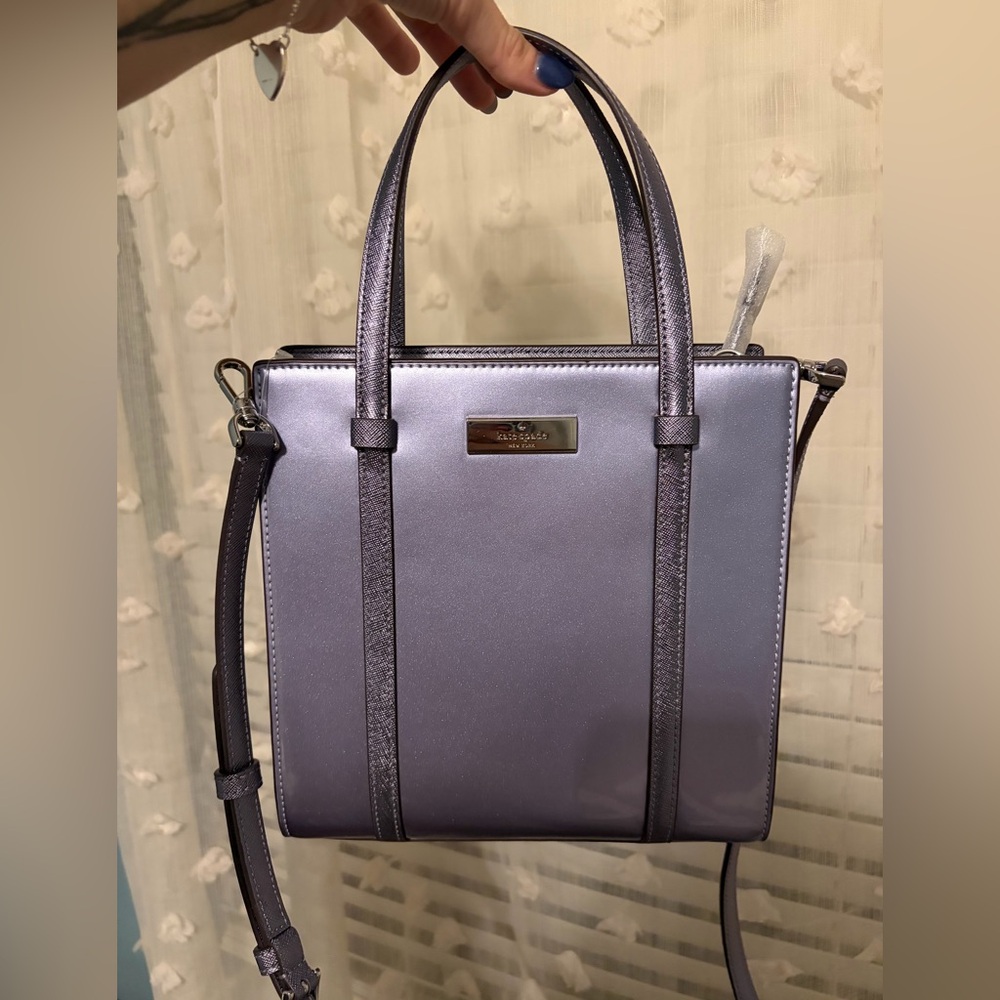 NWT Kate Spade lavender crossbody tote